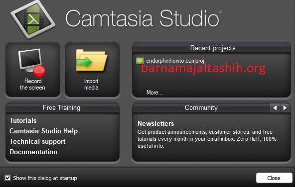 Camtasia Studio كجن